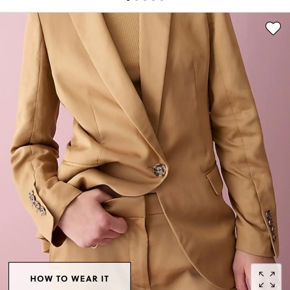 NEW JCREW Alfie blazer in Gramercy twill Item BK024